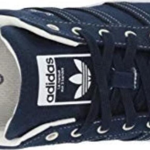 adidas Originals Men's Superstar Sneaker, Collegiate Navy/Collegiate NAVY/W 3.5 - Picture 4 of 6